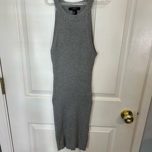 Forever 21 Stretchy Gray Bodycon Dress